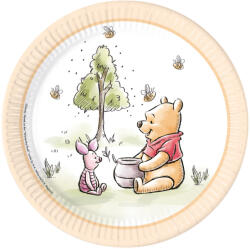 Procos Disney Micimackó Loves Nature papírtányér 8 db-os 23 cm FSC PNN98356 (PNN98356)