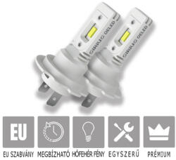 Sirius OELED H7/H18 továbbfejlesztett, 2. generációs LED autós izzó 6000K 2db-os szett - egyszerű izzócsere, extra hosszú élettartam, 3 év garancia (SIR2-HLG-H7)