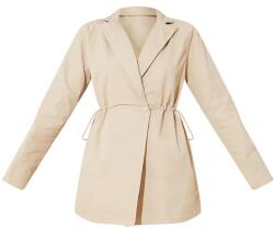 Prettylittlething Bézs Mini Blézer Ruha Hosszú Ujjú Prettylittlething 40