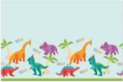 Procos Dinoszaurusz Party műanyag asztalterítő 120x180 cm PNN97981 (PNN97981)