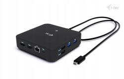 i-tec Usb-c Dp Dual Hdmi Dokkolóállomás, Tápellátás 100W (C31TRIPLEVIDEODPPRO)