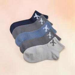 Aura Via Fiú köztes szárú repülős zokni szett - 5 pár/szett 24-27 115707