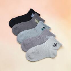 Aura Via Fiú köztes szárú dínós zokni szett - 5 pár/szett 24-27 115700