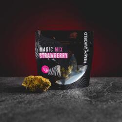 Kratom World Magic Mix Virágok Strawberry 5g