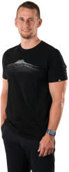 Northfinder Tricou de drumeție pentru bărbați din organic cotton - JACINT darkgrey (108611-301-105)