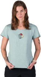 Northfinder Tricou femei din bumbac organic, material moale GRACIANA skyblue (108622-368-102)
