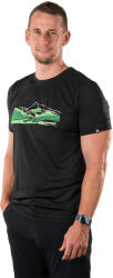 Northfinder Tricou bărbați exterior, uscare rapidă, NAZAREN black (108615-269-103)