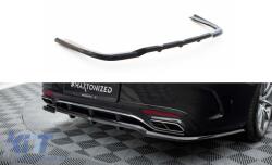  Maxton Design spoiler suitable for rear A Design-Line bumper on Mercedes S-Class C217 Coupe 2017-2020, black lacquer (ABMESX6010909)