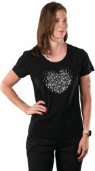 Northfinder Tricou femei uscare rapidă, respirabil și ușor INES black (108627-269-104)
