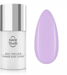 Naní ojă semipermanentă Rubber Base Cover 5 ml - Mauve Blush