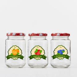  Egyedi gyümölcslekvár címke : Gyümölcs - Barack