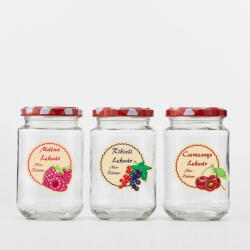  Egyedi gyümölcslekvár címke : Gyümölcs - Cseresznye