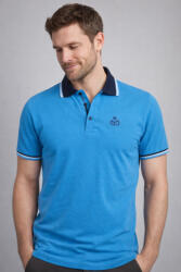 Thomas Jeans galléros póló kék