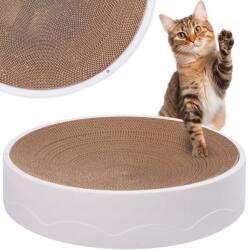 Jumi Macska kaparófa kartonból nagy Kaparós Macska Fekvő játék kerek (CD-321199)