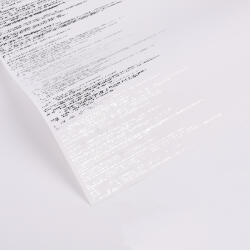 Valex Decor Fólia ív ezüst ragyogással 57 x 57cm, 15db - Fehér (SP57-01)