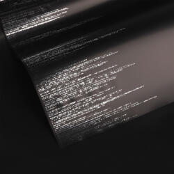 Valex Decor Fólia ív ezüst ragyogással 57 x 57cm, 15db - Fekete (SP57-96)