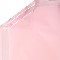 Valex Decor Fólia ív átlátszó kerettel 57 x 57cm, 20db - Lakk rózsaszín (ET57-18)