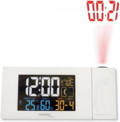 Technoline Digitális ébresztőóra kivetítéssel és hőmérséklet és páratartalom méréssel Wt 537 115 (WT537)