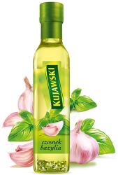 Kujawski Repceolaj Fokhagyma/bazsalikom Kujawski 250 ML (5900012004841)