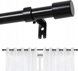  Joydeco Állítható fekete függönyrúd 76-114 cm hálószobába, fürdőszobába (B0DB86HZTZ)
