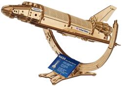 UGears Puzzle 3D, NASA Space Shuttle Discovery, Ugears, lemn, 315 piese