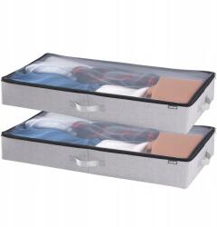 Vevor Ágy alatti tároló 2db 45L Összecsukható Kialakítás és Porálló (CDCWFBFMBWL3PGY9Y0)