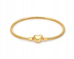  Vipera Karkötő Arany Csattal Szív 18 CM Elegáns Női (397203547600)
