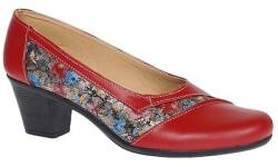 MV Ciucaleti Pantofi dama eleganti din piele naturala Rosu Color MVSP26XR, marimea 36