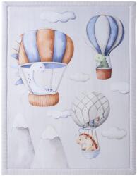 Hakuna Matte Saltea de joaca coral velvet cu spuma memorie 120 x 170 cm - Dinosaur Balloons - Hakuna Matte Covor