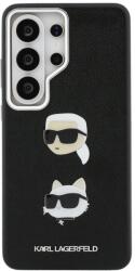 KARL LAGERFELD Carcasa Karl Lagerfeld Saffiano Double Heads Metal compatibila cu Samsung Galaxy S26 Ultra, Negru (3666339612337)