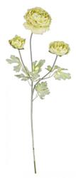 Bizzotto Set 3 flori artificiale Ranunculus verde 61 cm (0171325X)