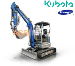 Graecus Miniexcavator EB40-PRO 4 tone, 34 CP Motor KUBOTA D1703 4 cilindrii Diesel, sistem hidraulic (10000657)
