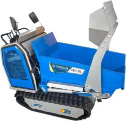 Graecus Transportor dumper senilat, 6, 5 CP, 500kg, cupa incarcare, transmisie hidrostatica Jansen H-500FL - Graecus (10000646)