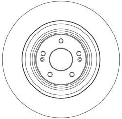 TRW Brzdový kotúč TRW DF4607S (DF4607S)