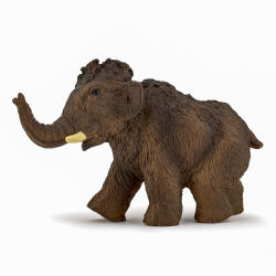 Papo Figurina mamut tanar Papo, realista, pictata manual, 12 x 4 x 8 cm (Papo55025) Figurina