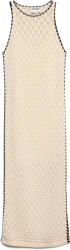 VERO MODA Rochie Awevelyn Sl 7/8 Crochet 10346056 13-0905 TCX birch (10346056 13-0905 TCX birch)