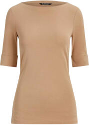 Ralph Lauren Bluză Rfnd Strtch 1X1 Rib-Elb Slv Bt Nk 200654963147 260 medium beige (200654963147 260 medium beige)