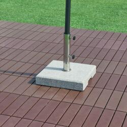 [casa. pro] Suport pentru umbrela de gradina Bomba din granit 38x38x6, 5 cm (84911581)