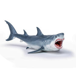 Papo Figurina rechin Megalodon Papo, pictata manual, pentru copii 3+ ani (Papo55087) Figurina