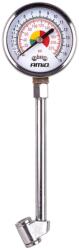 AMIO Manometru presiune roti TIR, 15 bar, metalic, verificare anvelope auto camion SUV (01708)