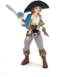Papo Figurina femeie pirat blonda Papo, pictata manual, 10.5 cm (Papo39465) Figurina