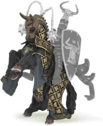 Papo Figurina Papo Calul Cavalerului Taur medieval, pictata manual (Papo39918) Figurina