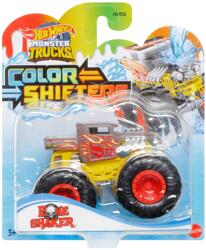 Mattel Hot Wheels Monster Truck Bone Shaker Color Shifters, scara 1: 64 (MTHGX06_HGX07)