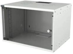 Mirsan Dulap rack perete 19" 7U 535x400x348mm alb asamblat Mirsan MR. SOH07U40MN. 02 (CABW-7U-MRSOH07U40MN02-MRS)