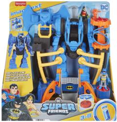 Mattel Set de joaca Imaginext DC Super Friends Robot Batman si centru de comanda (MTHML02) Figurina