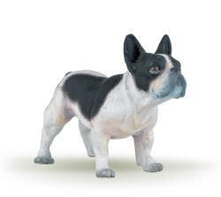 Papo Figurina Papo Bulldog Francez pictata manual, multicolor, 8 cm (Papo54006) Figurina