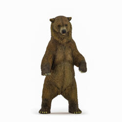 Papo Figurina urs grizzly Papo, pictata manual, animal salbatic realist (Papo50153) Figurina
