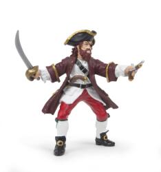 Papo Figurina Papo Piratul Barba Rosie, pictata manual, 8 cm, 3+ ani (Papo39428) Figurina