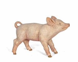 Papo Figurina purcica Papo realista, pictata manual, pentru copii 3+ (Papo51136) Figurina