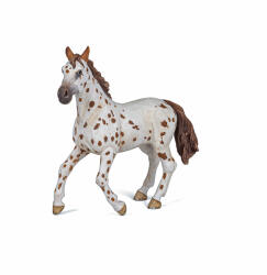 Papo Figurina iapa Appaloosa Papo, pictata manual, realista, 13 cm (Papo51509) Figurina